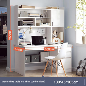 Meja Game & rumah Modern dengan laci penyimpanan kantor anggaran kayu dan logam-harga diproduksi - Product Image 6
