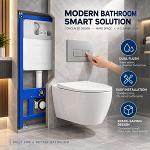 Cisterna Oculta de HDPE OEM para Inodoro Montado en la Pared, Buen Rendimiento de Sellado para Diversos Proyectos de Baño - Product Image 4