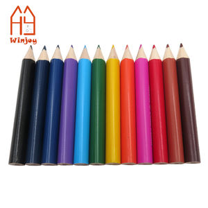 <span class=keywords><strong>Crayon</strong></span> <span class=keywords><strong>de</strong></span> couleur Fat print pour enfants, crayons courts <span class=keywords><strong>de</strong></span> couleur Jumbo et <span class=keywords><strong>de</strong></span> Triangle pour âge préscolaire, tout-petits et débutants, crayons <span class=keywords><strong>de</strong></span> couleur pour enfants - Product Image 4