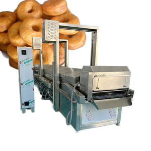Moxin mejor <span class=keywords><strong>precio</strong></span> 4 filas comercial automático Donut freidora máquina nueva condición 1800 <span class=keywords><strong>Donuts</strong></span>/hora para la venta - Product Image 2