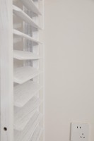 Directement de Chine, volets en bois teinté sur mesure, volets de plantation artisanaux pour les intérieurs, décoration de la maison