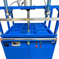 Machine d'emballage plastique semi-automatique industrielle pneumatique 220V Mingna pour le compressage et le scellage sous vide de couettes, oreillers et vêtements
