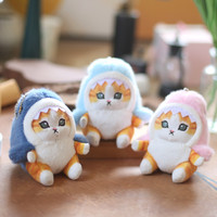 Gantungan Kunci Kucing Hiu Boneka Lembut Lucu, Hadiah Mesin Arcade Pusat Perbelanjaan, Penjualan Langsung, Barang Bagus