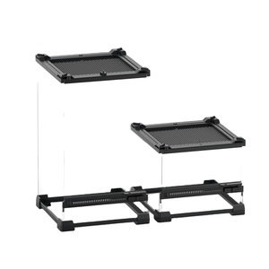 NOMOY PET vordere Öffnung Tür volle Sicht optisch attraktives Mini-Reptil oder Amphibien Glas-Habitat <span class=keywords><strong>Terrarium</strong></span> für Reptilien - Product Image 1