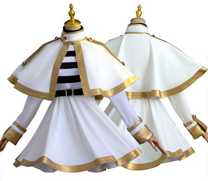 En stock <span class=keywords><strong>Sousou</strong></span> No Frieren Cosplay Frieren Fantasia Costume manteau chemises tenue fantaisie femmes Halloween carnaval fête vêtements - Product Image 2