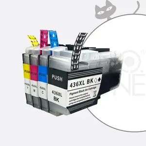 Fabriek Groothandel Inkt Cartridge Compatibel Voor Broer Lc436xl Lc436 Cartridge MFC-J4340DW J4440dw J4540dw J5855dw J5955dw