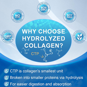 Colágeno Hidrolizado Certificado en Cápsulas Blandas, Bajo en Azúcar, para Adultos, Reduce las Líneas Finas y Arrugas, Apoya la Salud y la Flexibilidad de las Articulaciones, OEM/ODM - Product Image 6