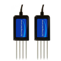 Sensor de pH, NPK, Temperatura, Humedad y Conductividad del Suelo, Medidor Multiparámetro de Humedad del Suelo