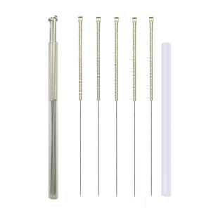 Aiguilles d'<span class=keywords><strong>acupuncture</strong></span> stériles à usage unique avec tube pour la thérapie d'<span class=keywords><strong>acupuncture</strong></span> à sec par la médecine traditionnelle chinoise (MTC) - Product Image 1