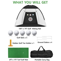 Filet de golf portable de haute qualité pour l'entraînement en extérieur et le practice de putting dans la cour