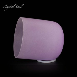 קריסטל נשמת חמה מוכר קוורץ כלי מוזיקה קול-קול צ 'אקרה קערת שירה 7 "לריפוי - Product Image 5