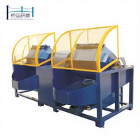 150L - 1000L Mass Finishing Rotary Barrel Tumbling Machines Hersteller Rotary Barrel Finishing Polish ing Machine