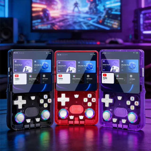 Qbuy Newest X36 ultra Video Game Player 4.2Inch 3500mah WIFI Consolas De Videojuegos Android10 OS Youtobe TIKTOK 30+ Emulators