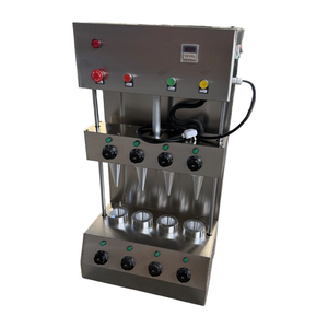 Nueva Máquina de Pizza Eléctrica Totalmente Automática de Acero Inoxidable 304, Portátil, Fácil de Usar, para Hacer Copas Comestibles y Snacks Dulces - Product Image 5