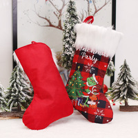 Nouvelles décorations de Noël Grinched, peluche verte, monstre voleur, chaussette de Noël, sac cadeau pour enfants, sac cadeau de Noël