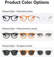 Lunettes Caméra Intelligentes avec Indicateur de Batterie, 8MP, 1200P/4K, Commande Vocale, Traduction en Temps Réel, Assistant Vocal IA, Recharge Magnétique