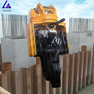 시트 파일, 유압 진동 해머, 굴삭기 파일 드라이버 원격 제어를위한 유압 파일 운전 바지선 - Product Image 5