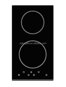 Table de cuisson <span class=keywords><strong>à</strong></span> induction encastrable 2 zones <span class=keywords><strong>Domino</strong></span> 30 cm, 3500 W, plaque de cuisson électrique, commande tactile, plaque en verre céramique pour appareils de cuisine - Product Image 3
