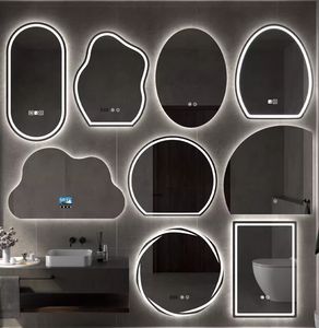 Modern Miroir Led Sell De Bain Living Room Mirror Pour <span class=keywords><strong>Salon</strong></span> De Coiffure Led Coiffeuse Moderne Avec Miroirs - Product Image 4