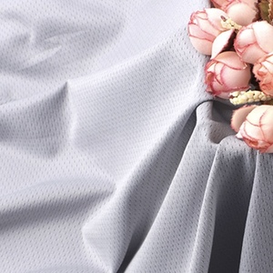 Lưới Bóng Đá Jersey Vải Polyester Thoáng Khí 4 Cách Căng Dệt May <span class=keywords><strong>Jacquard</strong></span> Cho Thể Thao Bóng Đá Đồng Phục - Product Image 3