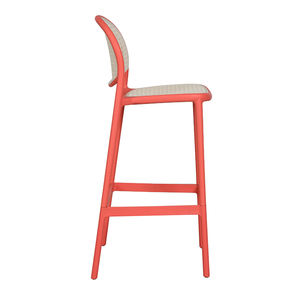 Chaise haute en rotin tressé, style moderne et contemporain, <span class=keywords><strong>tabouret</strong></span> <span class=keywords><strong>de</strong></span> <span class=keywords><strong>bar</strong></span> empilable en plastique, vente en gros - Product Image 3