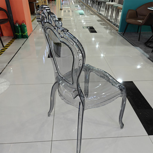 Hot Bán Xách Tay Ghế Đảng Đầy Đủ Trong Suốt Acrylic Ăn Cổ Ngai Ghế Hiện Đại Đảng Ghế - Product Image 3