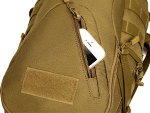 Sac à dos réfléchissant gratuit, sac à dos pour moto, sac à dos pour vélo avec housse de pluie imperméable, sac à dos de randonnée - Product Image 6