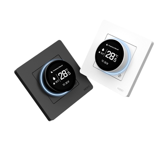 MOES Tuya ZigBee Smart Knob Thermostat Customized Star Ring Series Energy Smart Switch App Remote Control Temperature (TDS)