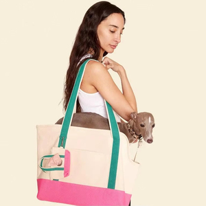 Tùy Chỉnh Sử Dụng Hàng Ngày Bền Con Chó Nhỏ Túi Vải Trọng Lượng Nhẹ Có Thể Gập Lại Vật Nuôi Tàu Sân Bay Túi Cho Du Lịch - Product Image 1