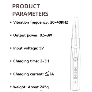 Waterproof Pet Ultrasonic Tooth Cleaner Kit Electric <strong>Dog</strong> <strong>Plaque</strong> <strong>Remover</strong> with Charging Power Source for Teeth - Product Image 6