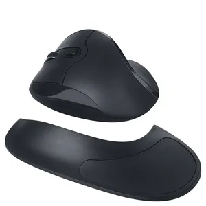 El último ratón inalámbrico para juegos 6D, interfaz USB con retroiluminación LED, mano derecha, diseño personalizado, ergonómico, Vertical, 3D, uso de escritorio