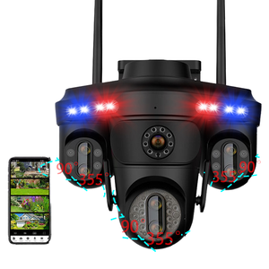 35MP 7 렌즈 <span class=keywords><strong>4</strong></span> 화면 와이파이 IP CCTV 보안 카메라 30X 광학 줌 3PTZ 무선 네트워크 CMOS 센서가있는 실외 감시 - Product Image 5