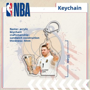 Porte-clés <span class=keywords><strong>NBA</strong></span> Star 55 cm LeBron James Kobe Bryant <span class=keywords><strong>Stephen</strong></span> <span class=keywords><strong>Curry</strong></span> Damian Lillard, figurines en acrylique style américain, fabriqué en Chine - Product Image 3