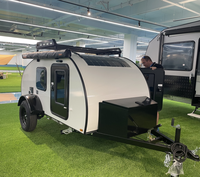 Ecocampor Mini Offroad RV Caravan Camper Trailer avec cuisine extérieure et salle de bain à vendre