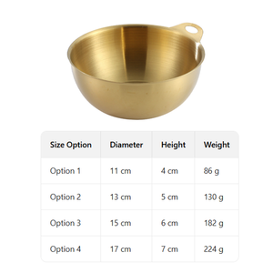 Factory Direct Mixing Bowl Salad Stainless Steel Bowls Dinnerware Decorative Round Pickle Dish Food Container Snack Basket Bowls - Product Image 5