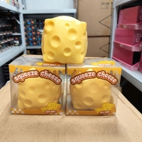 Jouet anti-stress en forme de fromage à presser, mignon, doux, à remontée lente, sensoriel, pour enfants, vente en gros
