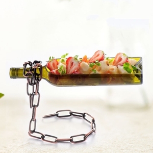 Veweet — ensemble de bols à salade en verre multifonctions, avec support en fer, pour Dessert, aromathérapie Fruit, <span class=keywords><strong>Cuisine</strong></span> avec suspension, vente en gros - Product Image 4