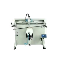 Máquina de Serigrafía Semiautomática de Precisión para Botellas/Cubos