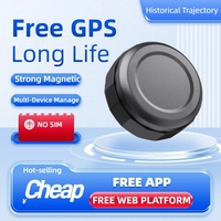 Rastreador GPS Global con Batería de 3 Años, Aplicación Gratuita, Mini Rastreador Magnético para Automóviles, Gestión de Flotas, Monitoreo Multidispositivo, Rastreo en Tiempo Real