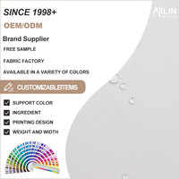Tela Elástica en 4 Direcciones 100D, Tela de 3 Capas 100% Poliéster, Gasa Blanca de TPU, Tejido Impermeable 3 en 1 para Prendas de Exterior para Niñas
