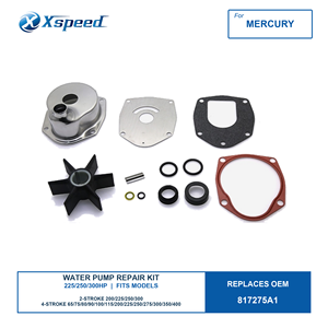 Kit de réparation de pompe à eau <span class=keywords><strong>Mercury</strong></span> 175-300HP avec boîtier de pompe, remplace la pièce de moteur hors-bord 47-8M0142980 - Product Image 2