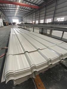 Màu đỏ trắng tổng hợp ngói lợp nhựa tổng hợp ngói techos <span class=keywords><strong>PVC</strong></span> sóng mái giá - Product Image 6