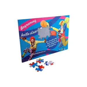 Cornice per puzzle in cartone riciclato, merchandising sostenibile - Product Image 2