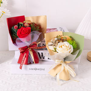 Mini ramo de rosas de jabón DIY, caja de regalo con fragancia floral, recuerdos, venta directa de fábrica, caja de regalo para el Día de San Valentín, flores - Product Image 4