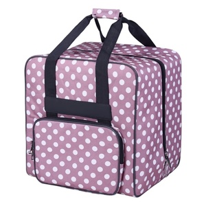 Free sample China-made Travel <b>Foldable</b> Deluxe Sewing Machine Case <b>Trolley</b> Bag at a Good Factory Price - Product Image 4