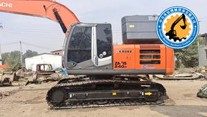 Excavadora usada en buen estado Hitachi ZX240 ZX200 210 240 250 Máquina de construcción de segunda mano Excavadoras a la venta - Product Image 2