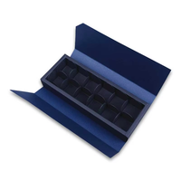 Boîte cadeau rigide de luxe personnalisée en gros, en papier, avec gaufrage, matériaux recyclés, couleur et taille personnalisables, pour emballage de bonbons, chocolats et confiseries