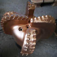 Usine 15 1/2 pouces 4 ailes PDC Bit Forets de puits de pétrole 7 5/8 REG Fraises à double rangée