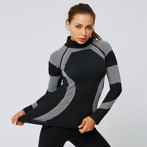 Vêtements <span class=keywords><strong>de</strong></span> fitness <span class=keywords><strong>de</strong></span> haute qualité pour femmes haut <span class=keywords><strong>de</strong></span> <span class=keywords><strong>sport</strong></span> sans couture pour les femmes entraînement - Product Image 1