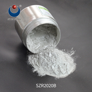ผงแก้วบอโรซิลิเกตซีรีส์ SZR2030 ไดมอนด์ เพียว ซิลเวอร์ พิกเมนต์ - Product Image 2